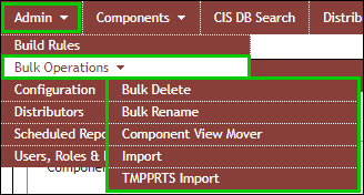 Admin > Bulk Operations