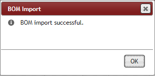 Import Success&nbsp;